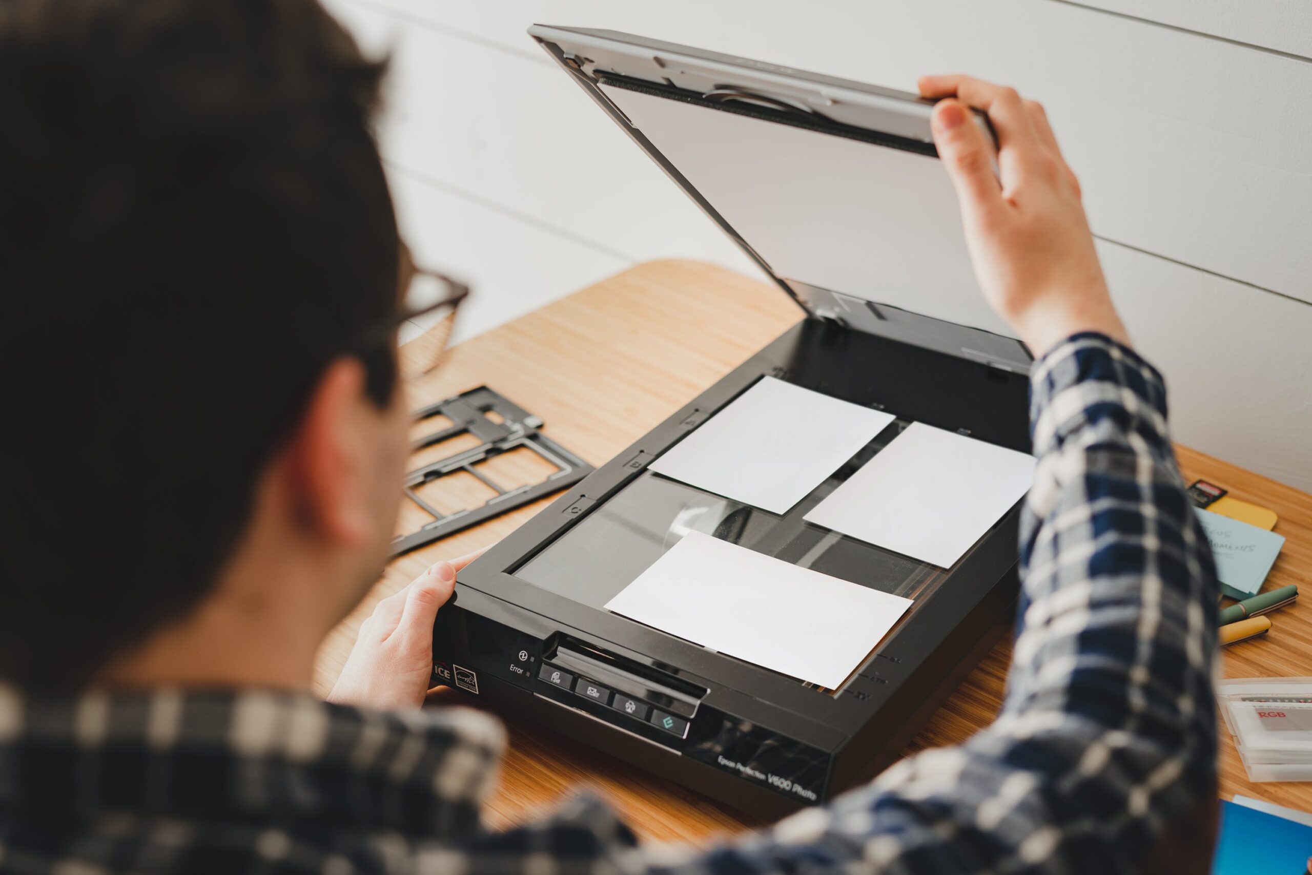 How to Clean Old Photos Before Scanning — A Gentle Guide